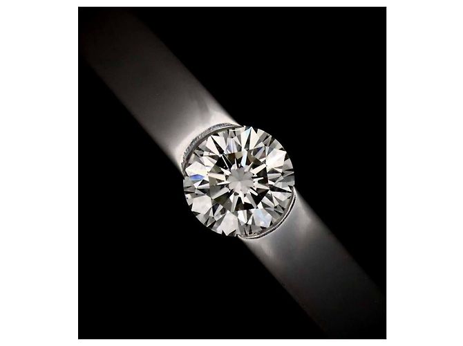 Cartier Ehering aus 18K Weißgold mit Diamanten - Ansicht 7