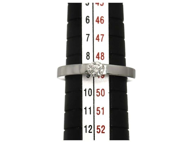 Cartier Ehering aus 18K Weißgold mit Diamanten - Ansicht 8