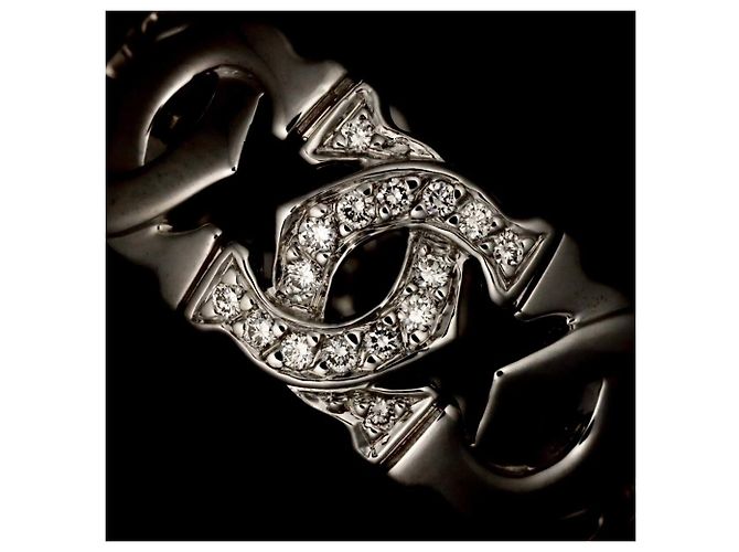 Cartier Entrelacés Diamantring aus 18K Weißgold - Ansicht 7
