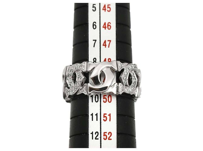 Cartier Entrelacés Diamantring aus 18K Weißgold - Ansicht 8