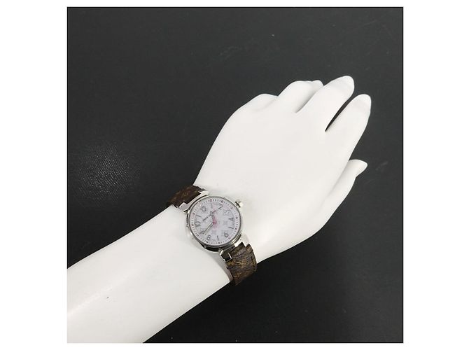 Louis Vuitton Tambour PM Damenuhr - Ansicht 4
