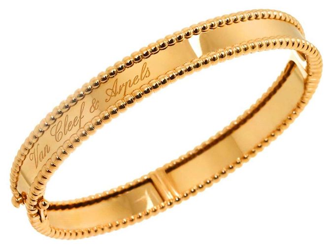 Bracciale rigido Van Cleef & Arpels Perlee Signature - vista 3