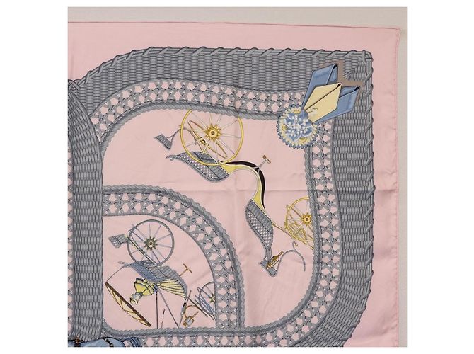 Hermès Hermes Carré 90 Silk multicolor 90 x 90 - vista 4