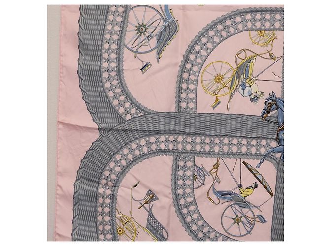 Hermès Hermes Carré 90 Silk multicolor 90 x 90 - vista 5