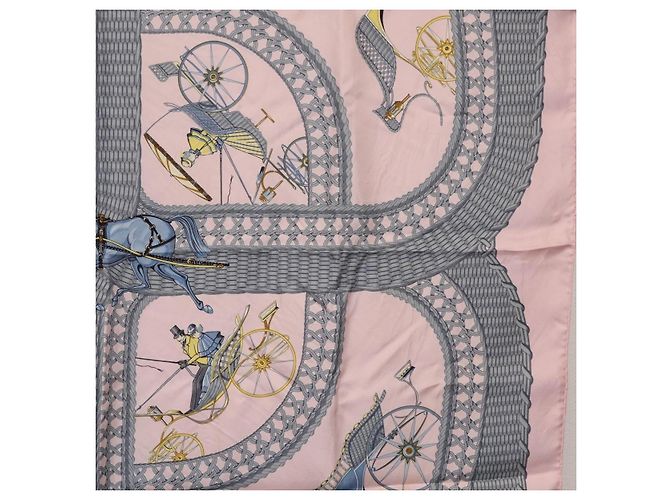 Hermès Hermes Carré 90 Silk multicolor 90 x 90 - vista 7