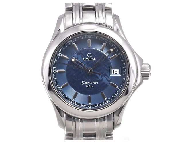Omega Seamaster Jacques Mayol 120M Quartz Stainless Steel 26 - Ansicht 4