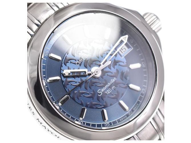 Omega Seamaster Jacques Mayol 120M Quartz Stainless Steel 26 - Ansicht 6