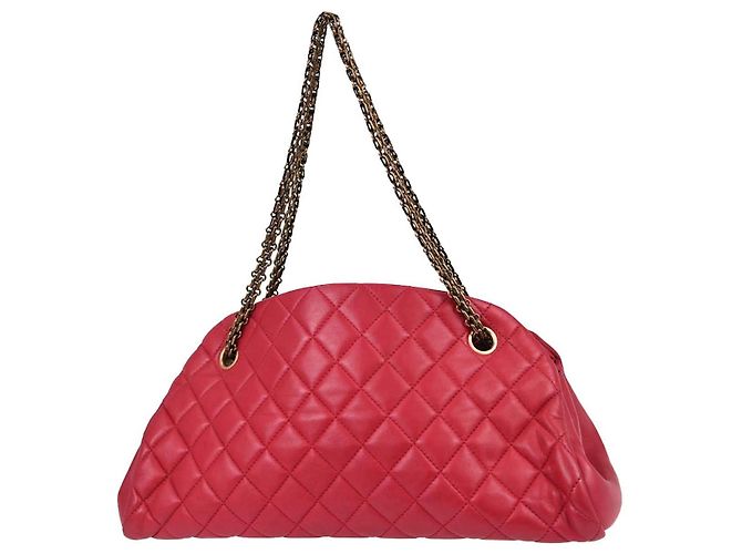 Chanel Just Mademoiselle gestepptes Lammleder Medium - Ansicht 2