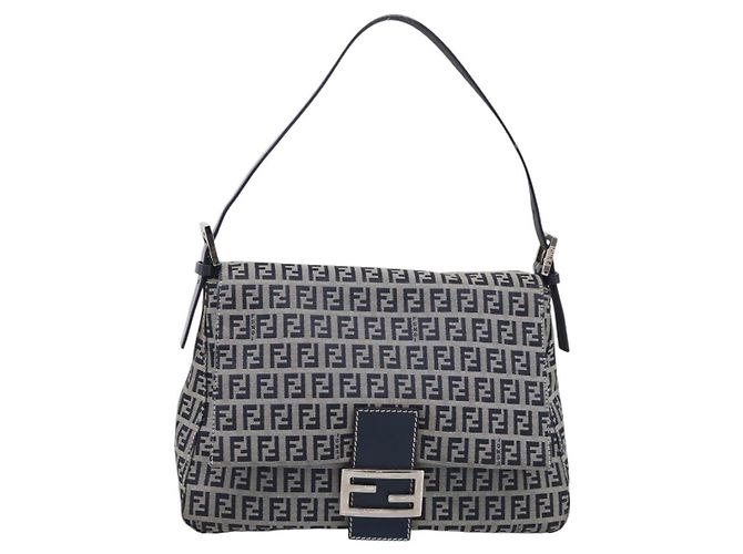 Fendi Fendi mamma baguette Monogram Canvas Small - vista 2