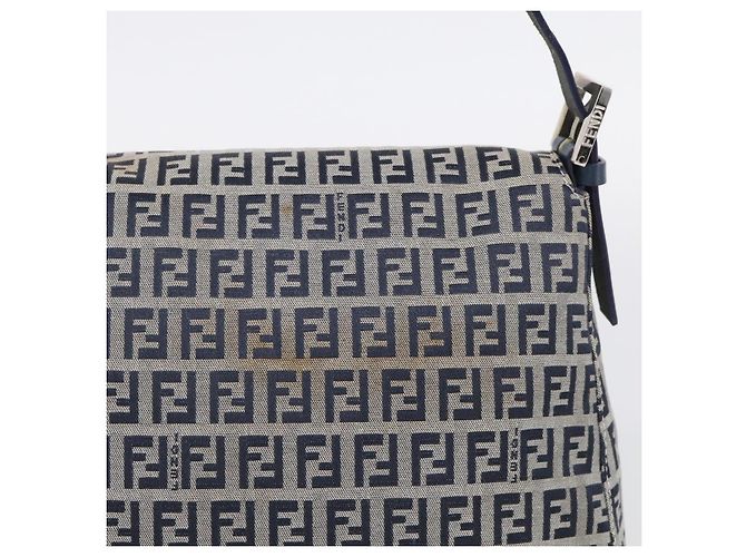 Fendi Fendi mamma baguette Monogram Canvas Small - vista 4