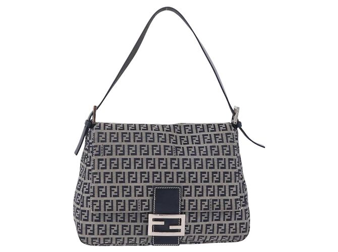 Fendi Fendi mamma baguette Monogram Canvas Small - vista 2