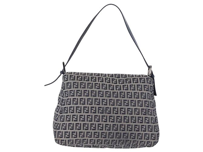 Fendi Fendi mamma baguette Monogram Canvas Small - vista 3