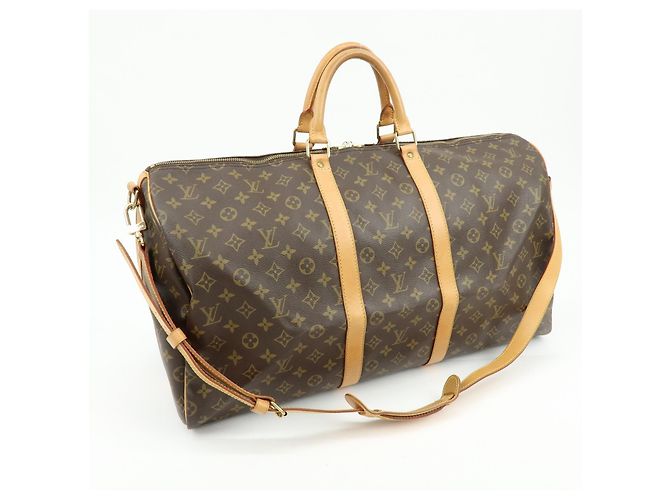 Louis Vuitton Keepall Bandouliere Monogram Canvas 55 - vista 4