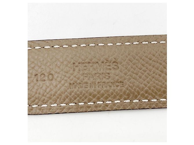 Hermès Cinturón para mujer Hermes de piel Epsom - vista 6
