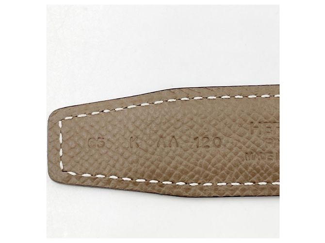 Hermès Cinturón para mujer Hermes de piel Epsom - vista 7