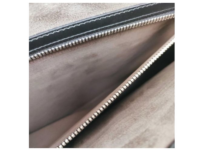 Borsa a pochette Gucci Guccissima in pelle nera - vista 8