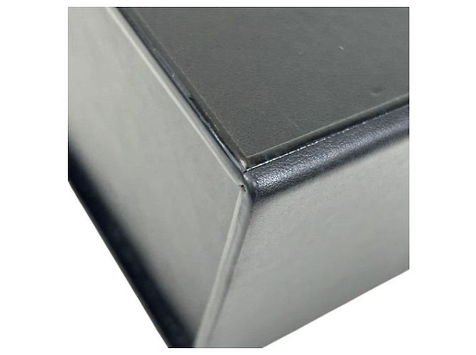 Borsa a tracolla Box Fendi in pelle nera - vista 4