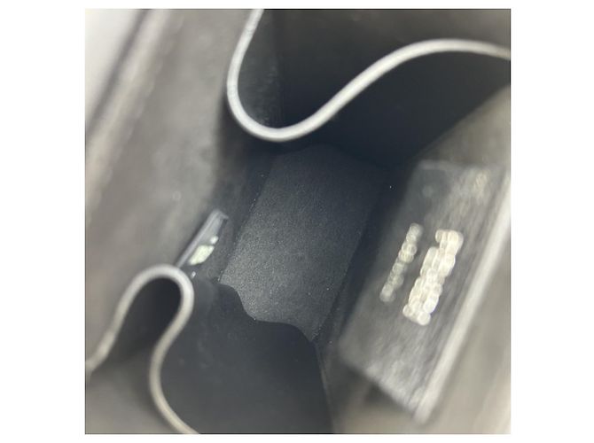 Borsa a tracolla Box Fendi in pelle nera - vista 7