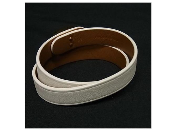 Bracciale in pelle Christian Dior 30 Montaigne Double Ivory - vista 2