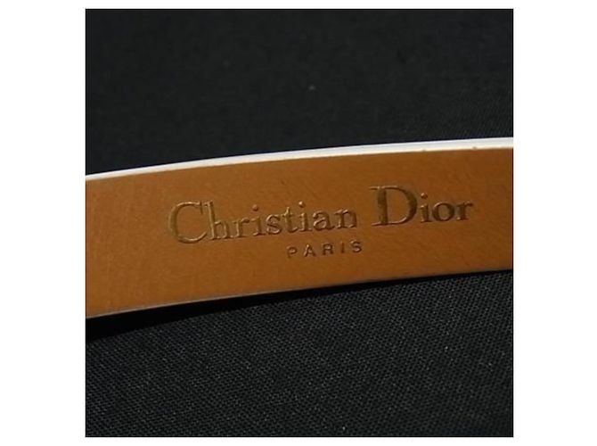Bracciale in pelle Christian Dior 30 Montaigne Double Ivory - vista 4