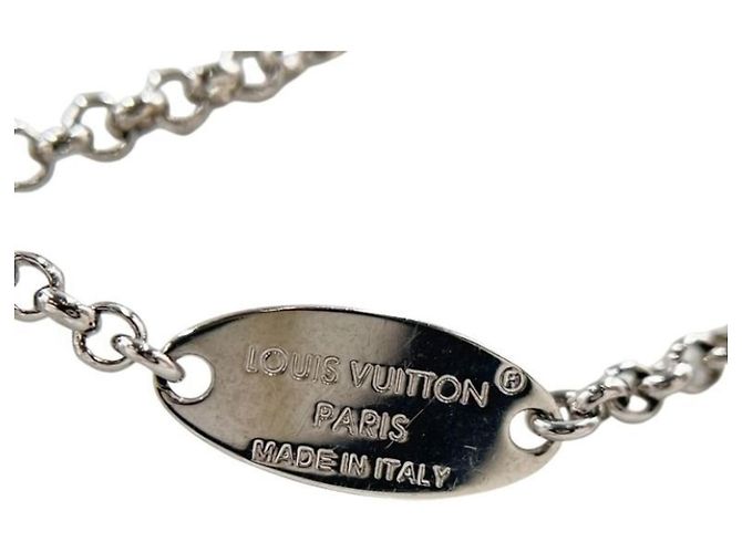Collana con pendente argento Louis Vuitton - vista 5