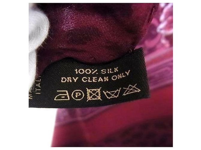 Sciarpa Louis Vuitton Bordeaux - vista 5