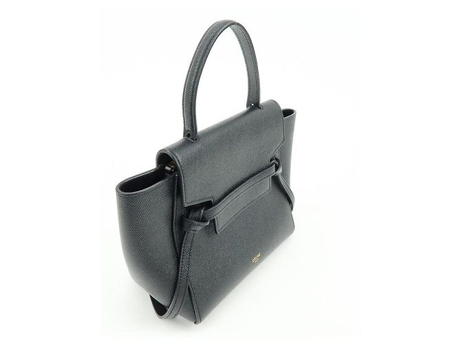Céline Cintura Celine in pelle testurizzata Medium - vista 4