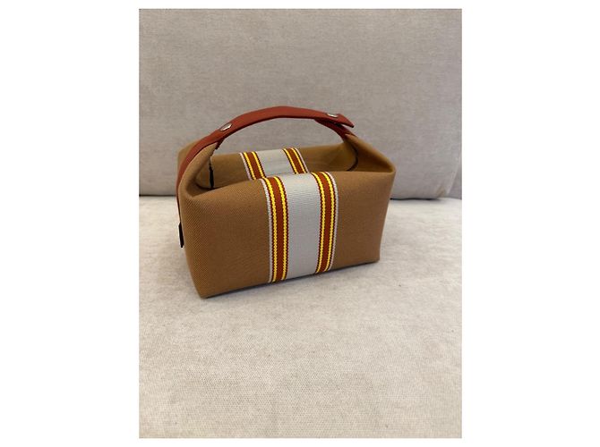 Hermès Bride-à-Brac Pochette in Tela Seigle - vista 2