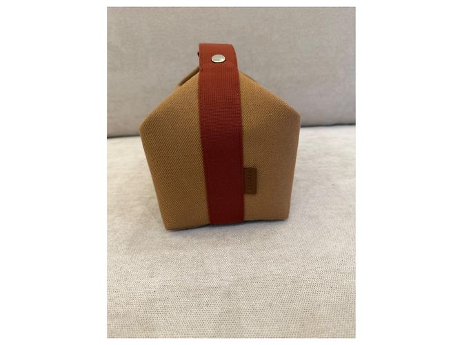 Hermès Bride-à-Brac Pochette in Tela Seigle - vista 4