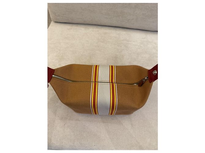 Hermès Bride-à-Brac Pochette in Tela Seigle - vista 5