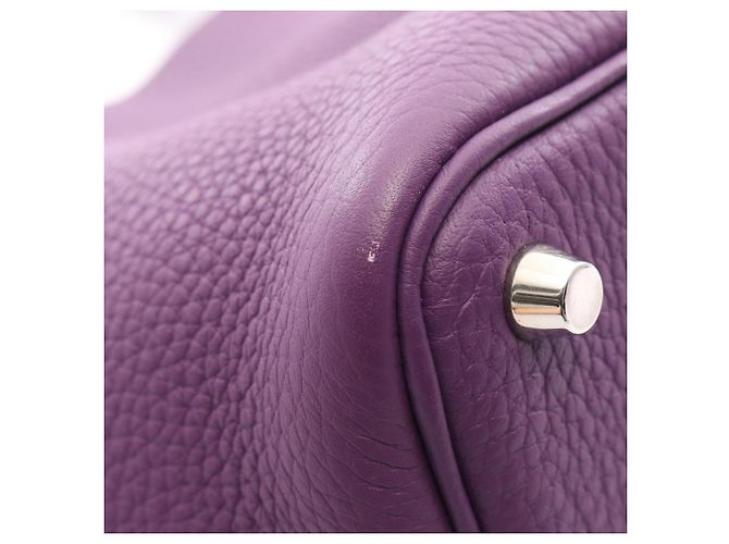 Hermès Borsa Hermes Picotin Lock PM Ultraviolet - vista 6