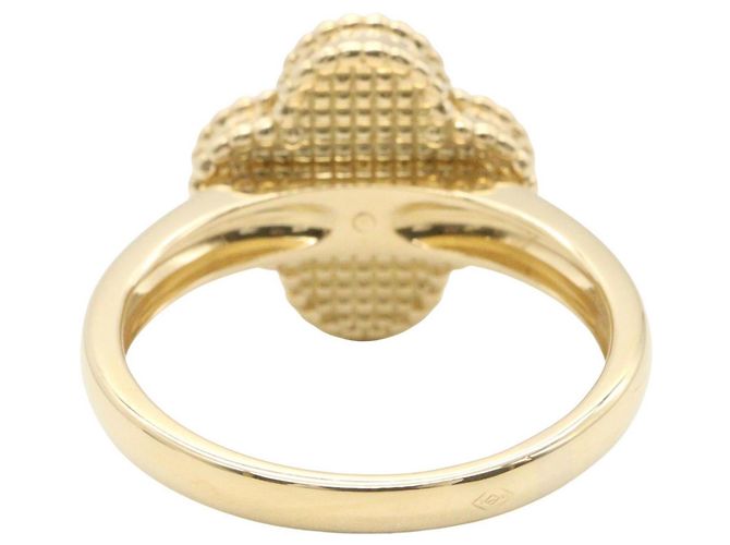 Van Cleef & Arpels Vintage Alhambra Ring Mutterperle 1PD - Ansicht 3