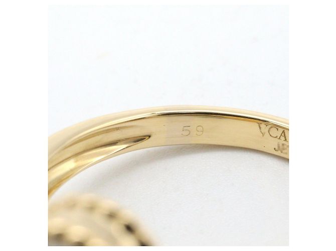 Van Cleef & Arpels Vintage Alhambra Ring Mutterperle 1PD - Ansicht 5