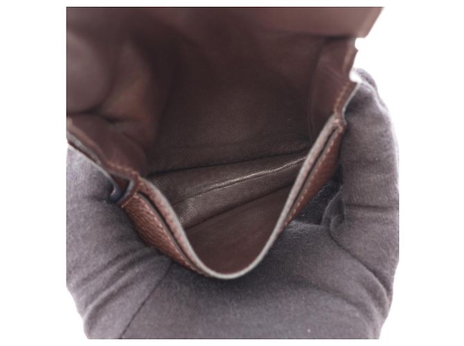 Hermès Tarjetero Hermes Dogon Chocolat - vista 3