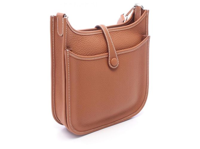 Hermès Borsa a tracolla Hermes Evelyne 23 Gold - vista 2