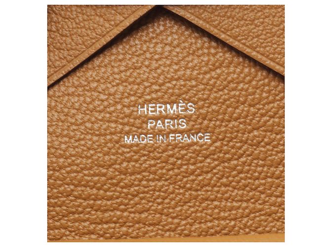 Hermès Cartera Hermes Calvi Duo Sesame - vista 5