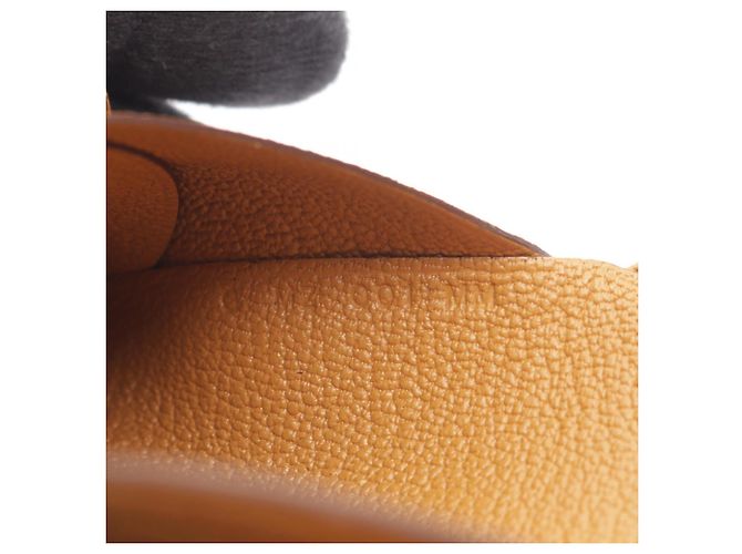 Hermès Cartera Hermes Calvi Duo Sesame - vista 6