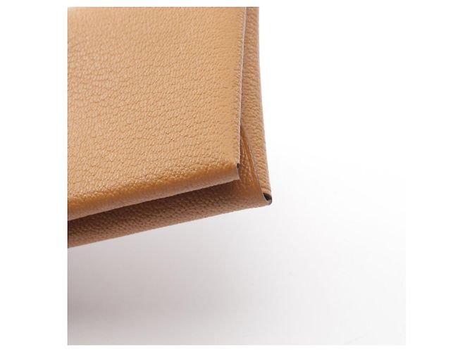 Hermès Cartera Hermes Calvi Duo Sesame - vista 8