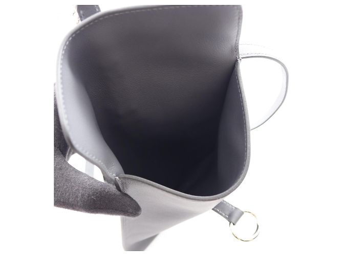 Hermès Borsa a tracolla Hermes Glenan Tougo Ardoise - vista 3