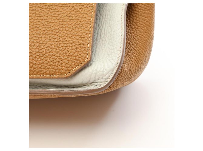 Hermès Borsa Hermes Jypsiere 31 Craft Pearl Grey - vista 7