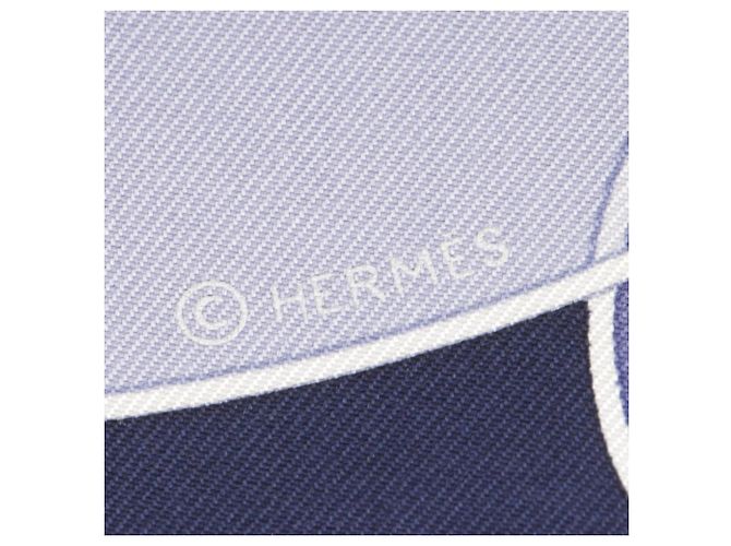 Hermès Foulard di seta Hermes Carre 90 Bal de Bulles - vista 2