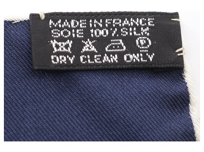 Hermès Foulard di seta Hermes Carre 90 Bal de Bulles - vista 3