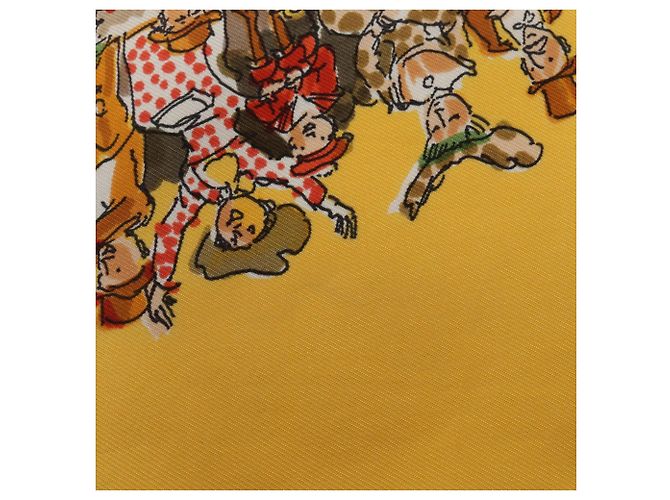Hermès Foulard Hermes Carre 90 Cirque Molier - vista 5