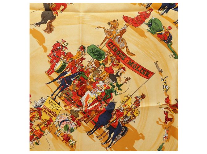 Hermès Foulard Hermes Carre 90 Cirque Molier - vista 6