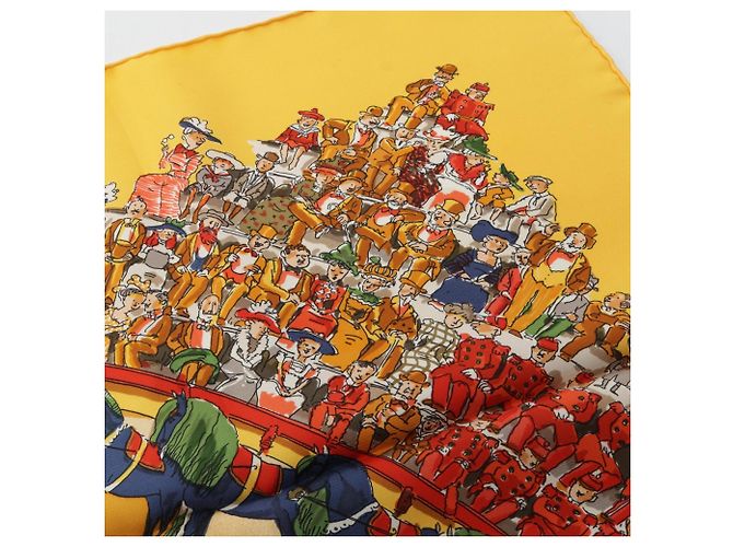 Hermès Foulard Hermes Carre 90 Cirque Molier - vista 8