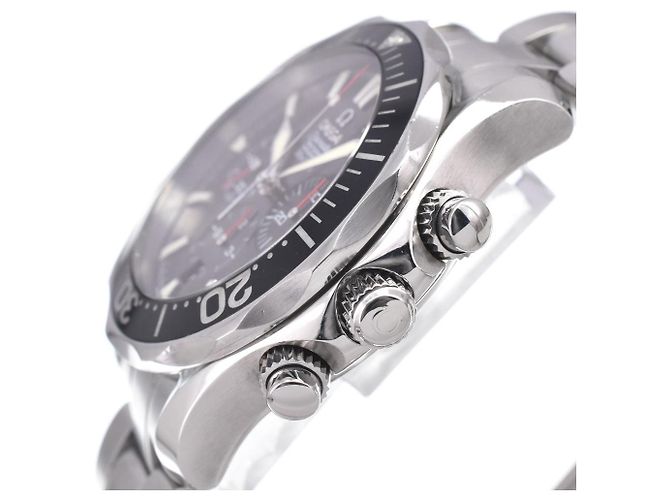 Omega Seamaster Professional Diver 300M Chronometer Automatic Stainless Steel 36 - vista 3