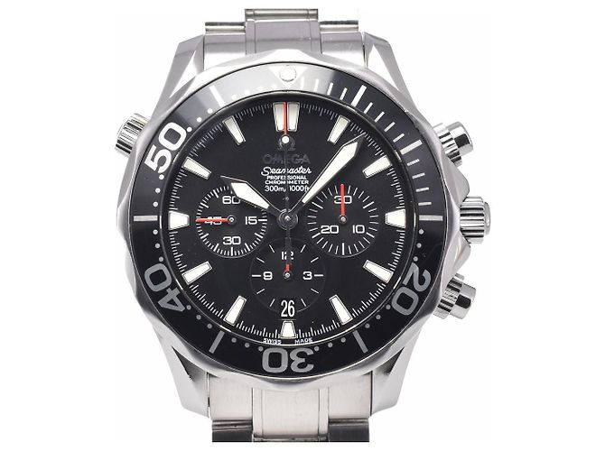 Omega Seamaster Professional Diver 300M Chronometer Automatic Stainless Steel 36 - vista 4