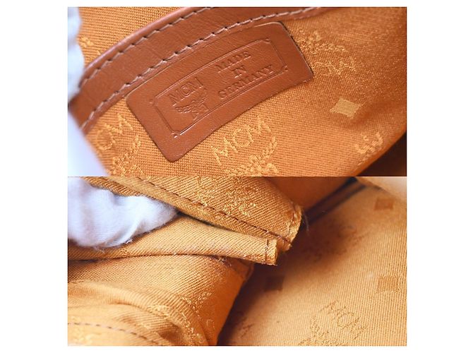 MCM Visetos logogramme Leather - vista 6