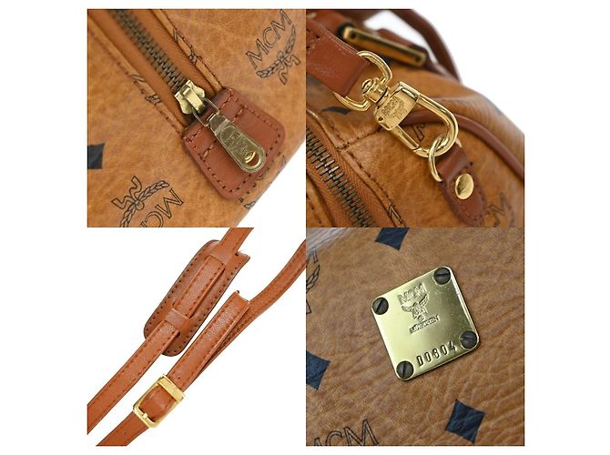MCM Visetos logogramme Leather - vista 7