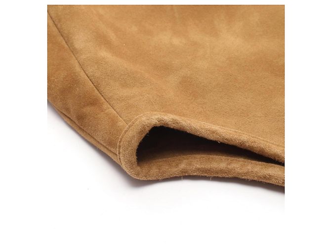 Borsa a mano/Borsa a tracolla Miu Miu in camoscio marrone - vista 6